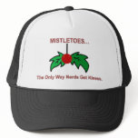 mistletoes mesh hat