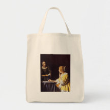 Mistress and Maid Tote Bags