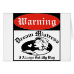 Mistress BDSM cards