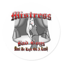 Mistress BDSM Stickers