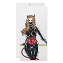 Mistress in Waiting Customized Photo Card