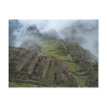 "Misty Machu Picchu" postcard