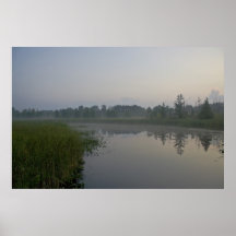 Misty Michigan Morning print
