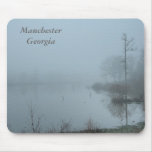 Misty Morning at the Lake Mouse Mats