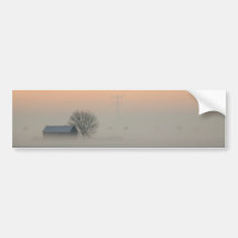 Misty Morning Bumper Stickers