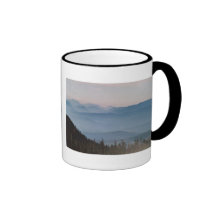 Misty Morning on Mt. Shasta Mugs