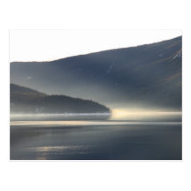 Misty Morning Postcard