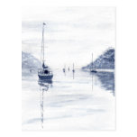 'Misty Morning' Postcard