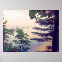 Misty Morning Print