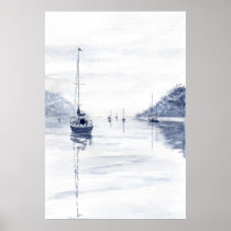 'Misty Morning' Poster