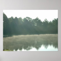 Misty Morning Posters
