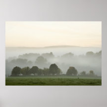 Misty Morning Posters