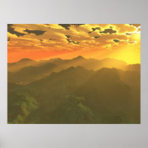 Misty mornings in Neverland Poster