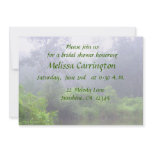 Misty Pond Bridal Shower invitations