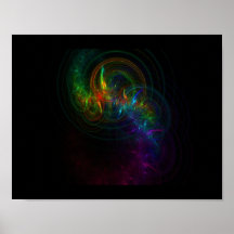 Misty Rainbow Print