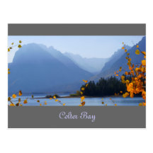 Misty Tetons Postcard