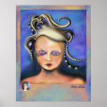 Misunderstood Medusa print by Anjo Lafin.
