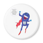 Mitochondria Man magnets