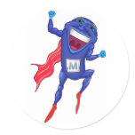 Mitochondria Man stickers