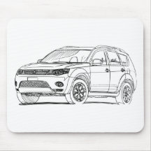 Mitsu Outlander 2008 Mousepad