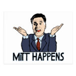 Mitt Happens Postcards