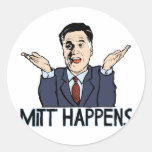 Mitt Happens Stickers