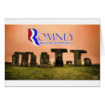 Mitt Henge - Romney, Believe in America Greeting Card