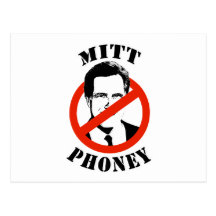 MITT PHONEY POSTCARDS