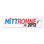 Mitt Romney 2012 bumper stickers