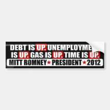Mitt Romney - 2012 Bumper Stickers