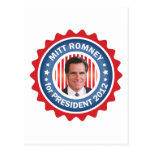 Mitt Romney 2012 for US President Post Cards