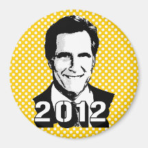Mitt Romney 2012 Fridge Magnet