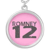 Mitt Romney 2012 Personalized Necklace