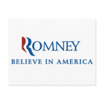Mitt Romney 2012 Post Cards