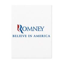 Mitt Romney 2012 Post Card
