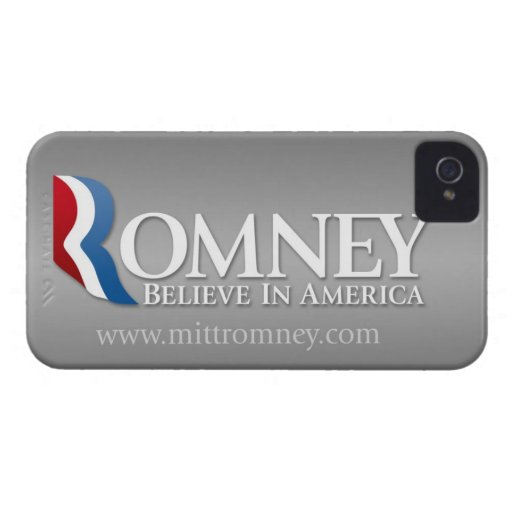 Mitt Romney 2012 - President iPhone 4 Cover