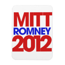 Mitt Romney 2012 Rectangle Magnet