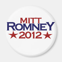 Mitt Romney 2012 Refrigerator Magnet