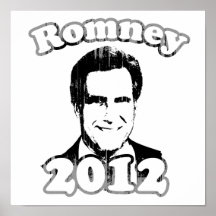 Mitt Romney 2012 Retro Posters