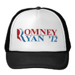 Mitt Romney and Paul Ryan 2012 hats