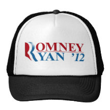 Mitt Romney and Paul Ryan 2012 Mesh Hats