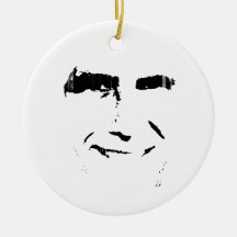 MITT ROMNEY FACE.png Christmas Ornaments