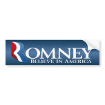 Mitt Romney for President 2012 bumper stickers
