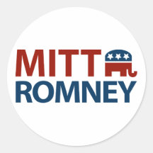 Mitt Romney GOP Sticker