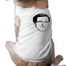 MITT ROMNEY HEAD BURST.png Dog T Shirt