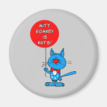 Mitt Romney is nuts! Magnet