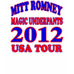 Mitt Romney MAGIC UNDERPANTS t-shirts