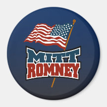 Mitt Romney Patriotic Magnets