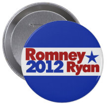 Mitt Romney Paul Ryan 2012 Buttons