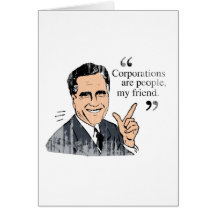 Mitt Romney Quotes colour.png Greeting Cards